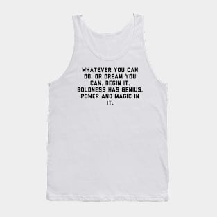 Begin It Tank Top